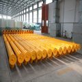 Flexible roller screw conveyor used for cement