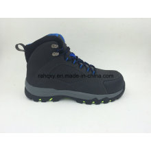 Rubber Sole Slip-Resisting Safety Shoes with Toe Protection (16054)
