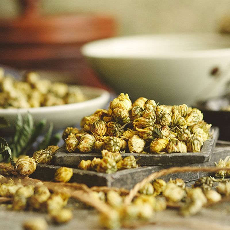  Chrysanthemum medlar tea