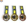 Medalhas de lugar de recompensa de metal personalizadas