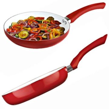 Vendedor de Amazon 24cm Aluminio recubierto de cerámica Nonstick Frying Frypan