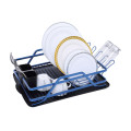 single tier fashion aluminum dish drying rack