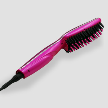 Professional Magic Electric Hair Brush Straightener