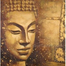 Pintura a óleo da alta qualidade Buddha (BU-026)