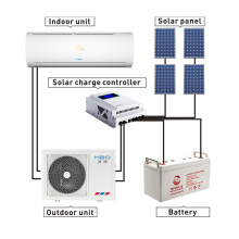 Condicionador de ar tipo split de parede solar pura 48V