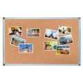 Silver Aluminum Frame Corkboard Suitable for Restaurant