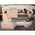 Máquina de coser en zigzag de lecho de cilindro para neopreno