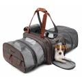 Double Expandable Airline Approved Pet Carrier
