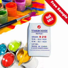 High Gloss Rutile Titanium Dioxide for Interior Latex Paints with SGS (R218)