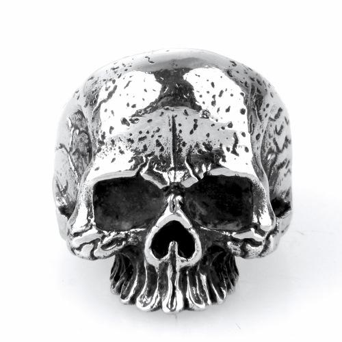 925 sterling silver skull head ring jewelry