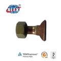 High Tensile T Bolt with Nut Zinc Plated