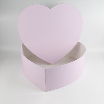 Custom Made Luxury Packaging Heart Shape Flower Box