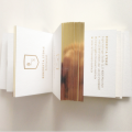 Luxury Shinny Gold Foil Edge Customs Business Card