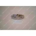 Butterfly-knot Decorated Light Gray Jewelry Box