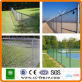 Galvanized wire steel chain link fence