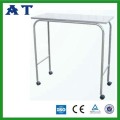 Modern Stainless Steel Gantry Tables with Wheels