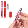 5ml Travel Mini Aluminum Refillable Perfume Spray Bottles