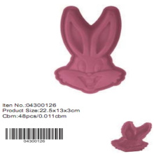 Rabbit shape silicone cake mould