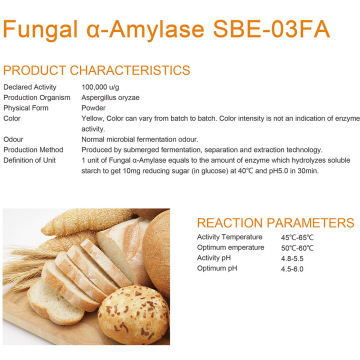 Baking Fungal Alpha Amilase