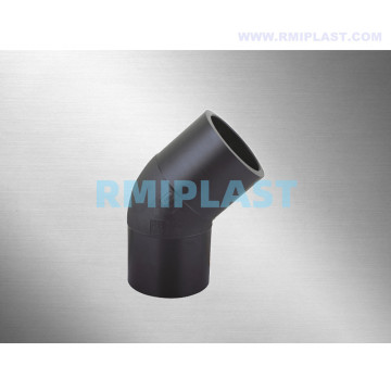 PE -Rohrstolpe 32 mm HDPE 45 Grad Ellbogen