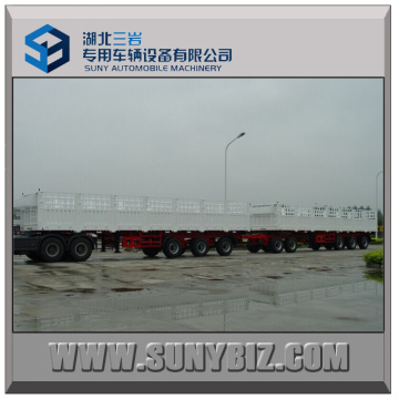 York Axle Heavy Full Trailer Semi Trailer Exports to Sudan