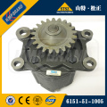 Conjunto de bomba de aceite Komatsu PC400-7 6251-51-1001