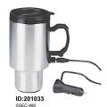 Stainless Steel Vacuum Double Wall Auto Car Mugs New Ssec-480