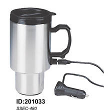 Stainless Steel Vacuum Double Wall Auto Car Mugs New Ssec-480