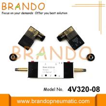 4V320-08 5 Port Pneumatic Electric Solenoid Valve