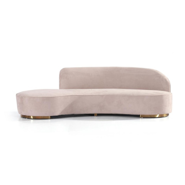 Italienischer Stil moderner schicker Stoffsofas