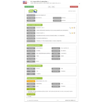 Zentrifugen Nordamerika Import Exportdaten