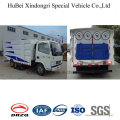 5cbm Compact Dongfeng Camión Aspirado Camión Barredora Euro 4