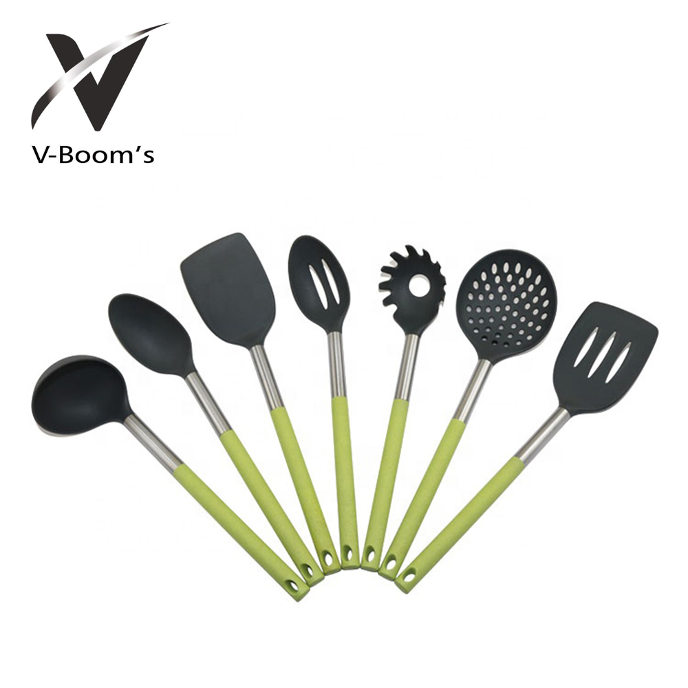 5PC Black PP Handle Nylon Kitchen Cooking Set