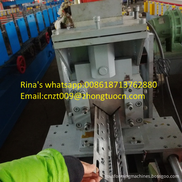 upright rack channel roll forming machine 2