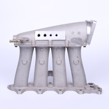 Aluminio K20 Manufold de admisión OEM Gravity Casting Billet Ingesta CNC Servicios de mecanizado de aluminio Partes