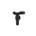 Small black pp plastic rotary faucet switch