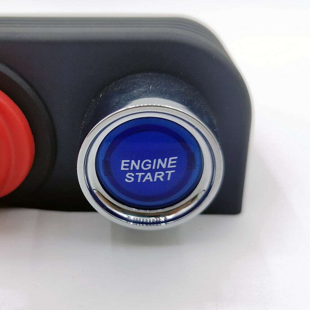 engine one-click start switch panel