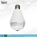 2.0MP 360 ° Panorama Wireless Wifi Bulb IP-Kamera