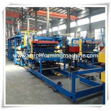 2015 New Type Rockwool Sandwich Panel Production Line Sandwish Panel Making Machine