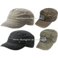 Venta caliente moda jeans lavan angustiado gorra militar