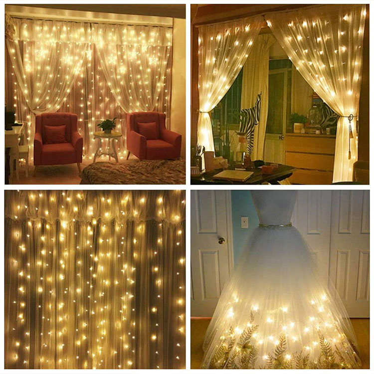 waterproof led curtain light