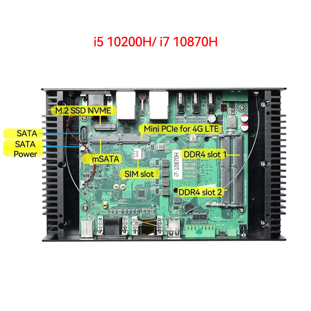 Fanless Industrial PC RS485 Fanless Industrial PC RS485