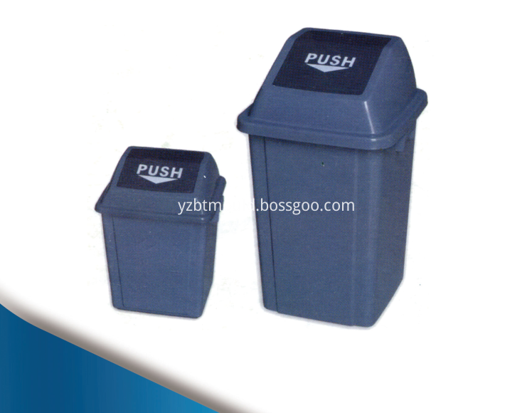 plastic molding for garbage bin