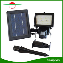 Waterproof 30 LED Solar Powered Flood Light Motion Sensor Spotlight Outdoor Garden Lamp