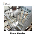 Panoramic Elevator with Glass Wall and Doors