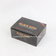 Charbon de bois de haute qualité noir King Hookah Shisha