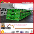 80tons 40FT Container Low Bed Gooseneck Roll Roll Mafi Trailer