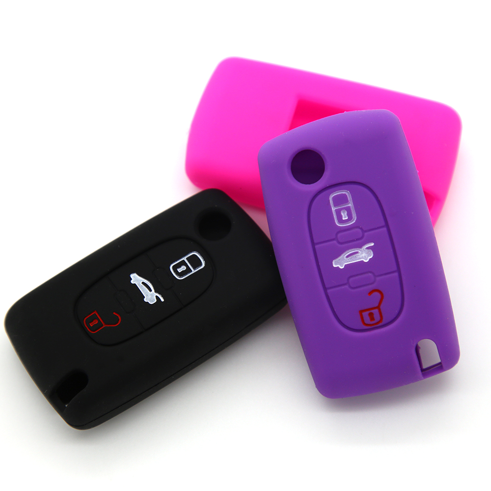 Silicon Key Cover For Auto 3buttons