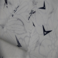 Cotton polyester woven blended burnt out printing fabric