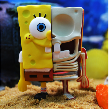 Anatomical Spongebob SquarePants Blind Box Toys Series 1